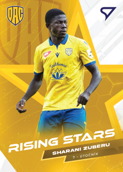 Sharani Zuberu Dunajska Streda SportZoo Fortuna Liga 2021/22 Rising Stars #RS04